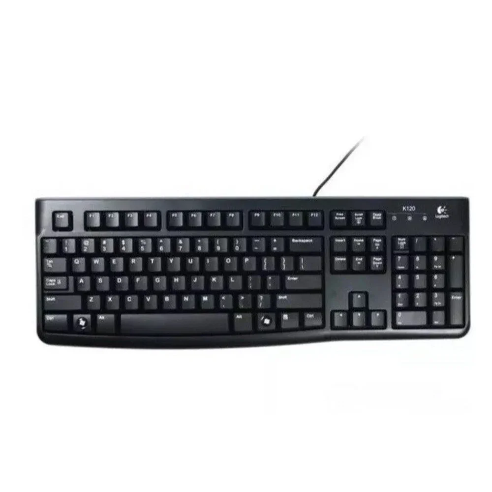 xCorded Keyboard Logitech Y-SU45 967334-0403 Computer PS/2 Desktop Plug In PC